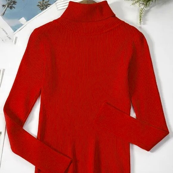 A WIDE VARIETY OF TURTLENECKS IN MANY HUES SHOWCASE FOR FALL AND WINTER WARDROBE - Picture 3 of 9